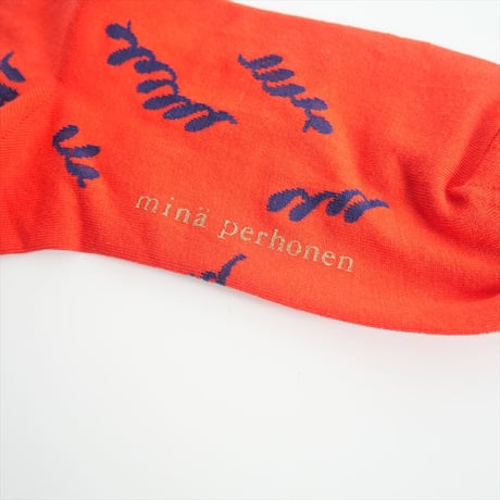 2024AW今季・人気完売品 / mina perhonen / ribbon stick ソックス / aca3108 / 2411-1153