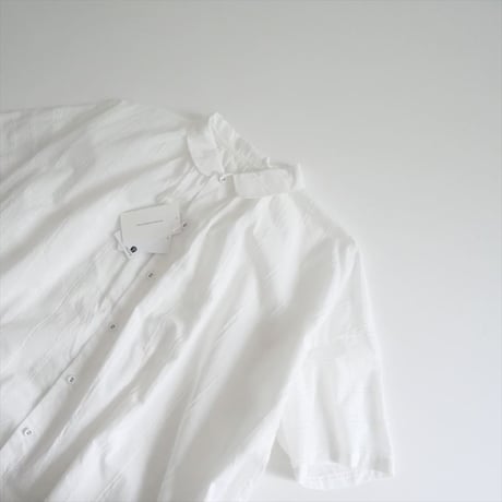 2025SS / 未使用 / journal standard luxe / ドビーストライプギャザーシャツ / 25050440221020 / 2508-1003