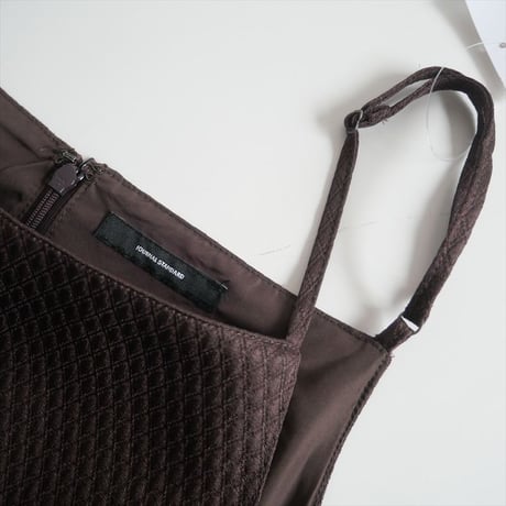 2023AW / JOURNAL STANDARD / マトラッセキャミソールワンピース / 23040400703040 / 2501-0242