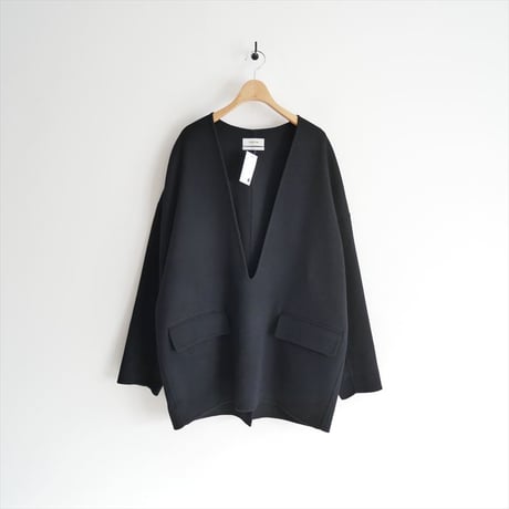 2024AW / AP STUDIO購入品 / SYSTEM / ディープネックウールトップ / SY2E8RTOT01W / 2601-0048