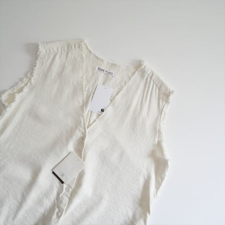 2023SS / 未使用 / R'IAM / Plage / シルクネップシャツ / 23050922600010 / 2408-0291