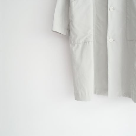 2025SS 未使用 TOUJOURS COTTON*SILK LIGHT WEIGHT GABERDINE CLOTH Atelier Coat TM42CC01 2606-0361