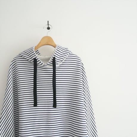 2024・人気完売品 / L'Appartement購入品 / FRANK&EILEEN / BORDER HOODIE SWEAT / 24070570002910 / 2508-0095