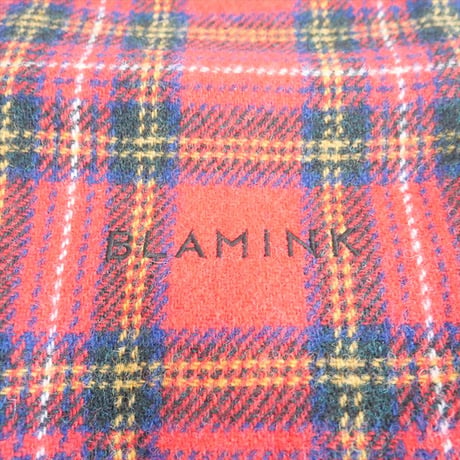 継続販売品 / 未使用 / BLAMINK / PRE チェックトートバッグ（RED） / 79322300152 / 2408-0978