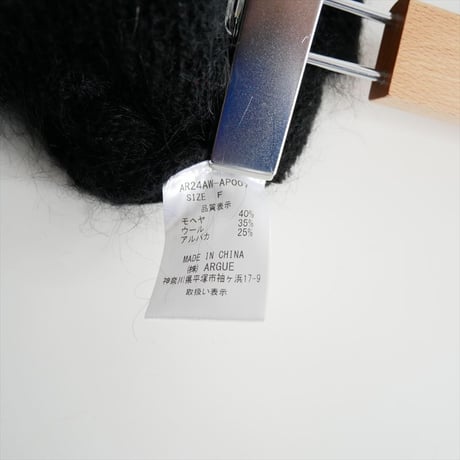 2024AW / 未使用 / ARGUE / GRANDPA CARDIGAN / AR-24AW-AP007 / 2511-0749