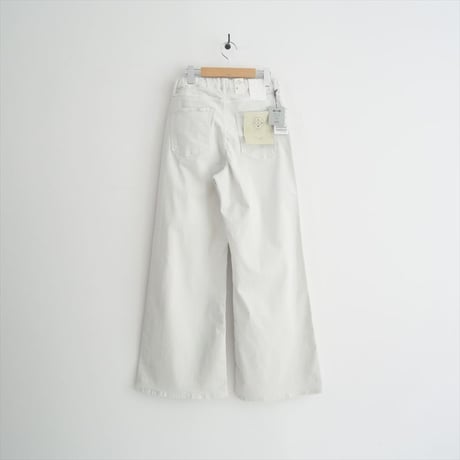 2024 / 未使用 / MUSE de Deuxieme Classe購入品 / SURT / MANNISH BAGGY デニム(WHITE) / 2509-0626