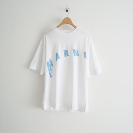2021 / MARNI / オーバーサイズ ロゴ Tシャツ / THJET49EPF / 2408-0428