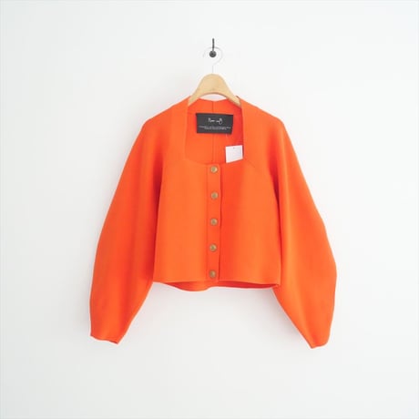2023AW / Room no.8 / ROYAL RIB SQUARE/N TOPS / 2507-1357