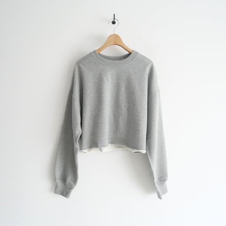 2022 / 未使用 / DEUXIEME CLASSE / Cropped スウェット プルオーバー / 22070500806030 / 2403-0688