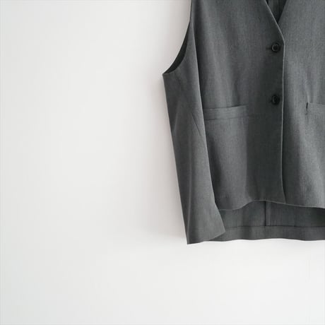 mizuiro ind / ディープVネックワイドベスト 2602-0859