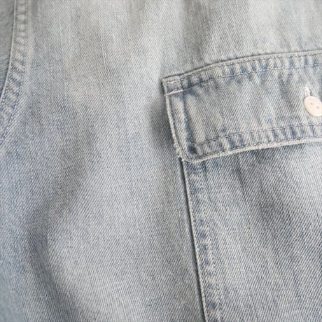 継続販売品 / Whim Gazette / デニムシャツ / WGZ1041104A0009 / 2507-0380