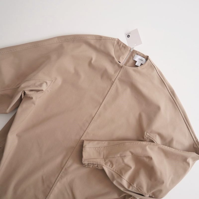 2023SS今季 / 未使用 / HYKE / Taslan Twill Top / 1517 2023SS今季 / 未使用 / HYKE / Taslan Twill Top / 1517