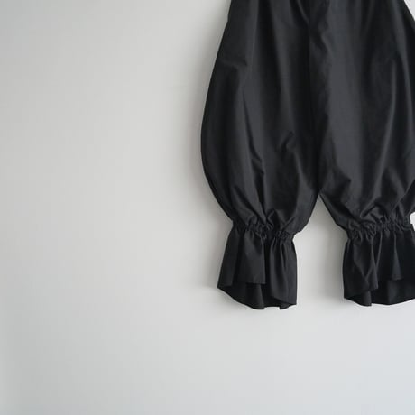 2021SS / ENFOLD / GIZAブロード フリルバルーンTROUSERS / 300ES931-2020 / 2310-1036