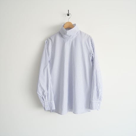 2024SS / fruits of life / ストライプハイネックシャツ / 24SS216 / 2411-0303