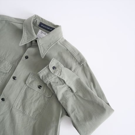 継続販売品 / MADISONBLUE / HAMPTON BACK SATIN SHIRT / MB999-5711 / 2410-1487