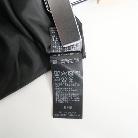 2022AW / IENA / ドットティアードワンピース / 22040900085040 / 2407-0663