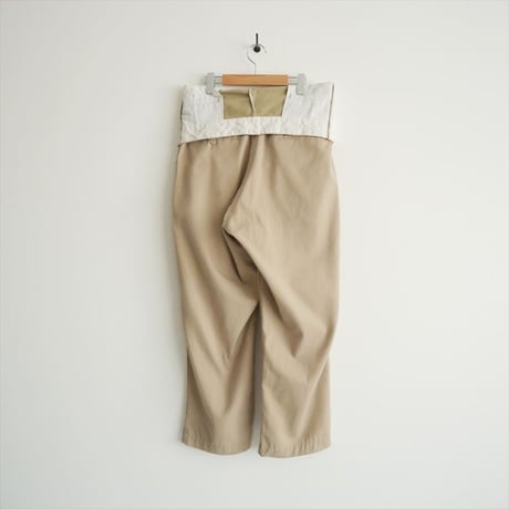 2025 / QUIITO W WAIST CHINO PANTS Q25A-T064 / 2605-0211