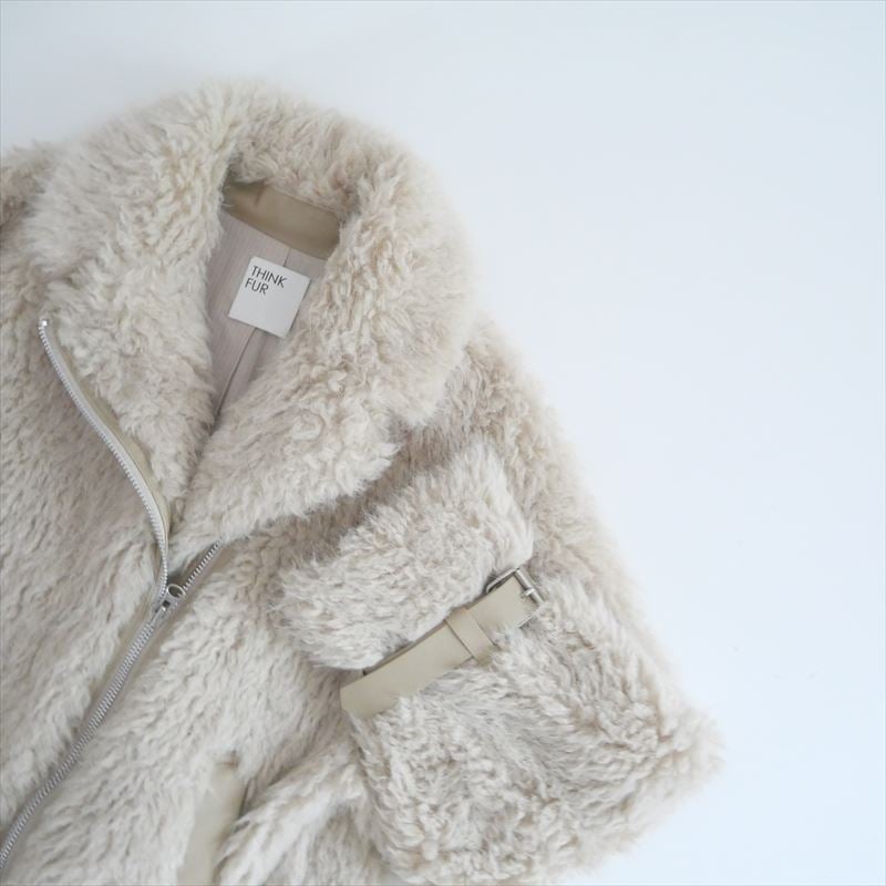2024AW・人気完売品 / THINK FUR / Boa Riders Jacket /