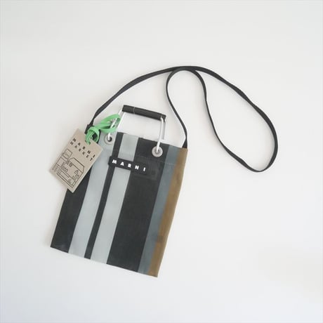 継続販売型 / 未使用 / MARNI MARKET / STRIPE MINI SHOULDER BAG / SHMH0106A0TN296 / 2508-0128