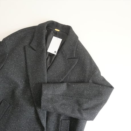2021AW / MUSE de Deuxieme Classe / Nep tweed ハーフコート / 21020520416030 / 2402-0586
