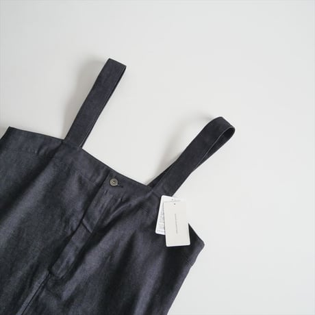 2024SS / 未使用 / journal standard luxe / 10ozデニム ベアワンピース / 24040440000010 / 2409-2071