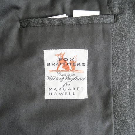 〇2021AW / MARGARET HOWELL / FLANNEL JACKET / 5781220002 / 2502-0223