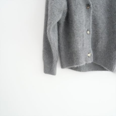 〇2023AW / AP STUDIO / Fur Knit cardigan / 23080586211030 / 2504-2074
