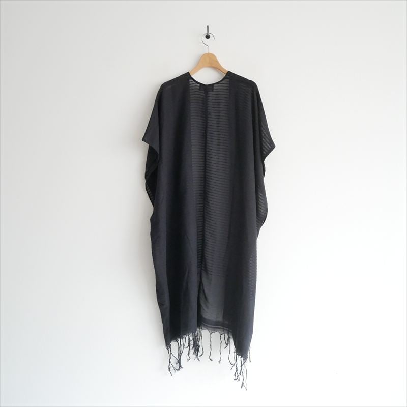 L’Appartement SU PARIS ガウン ブラック 羽織　未使用 L'Appartement購入品 / SU PARIS / GOWN / 2302057000
