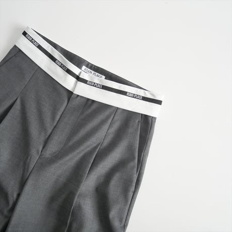 2023AW / 未使用 / R'IAM / Plage / LOGO Trousers パンツ / 23030922311040 / 2412-0431