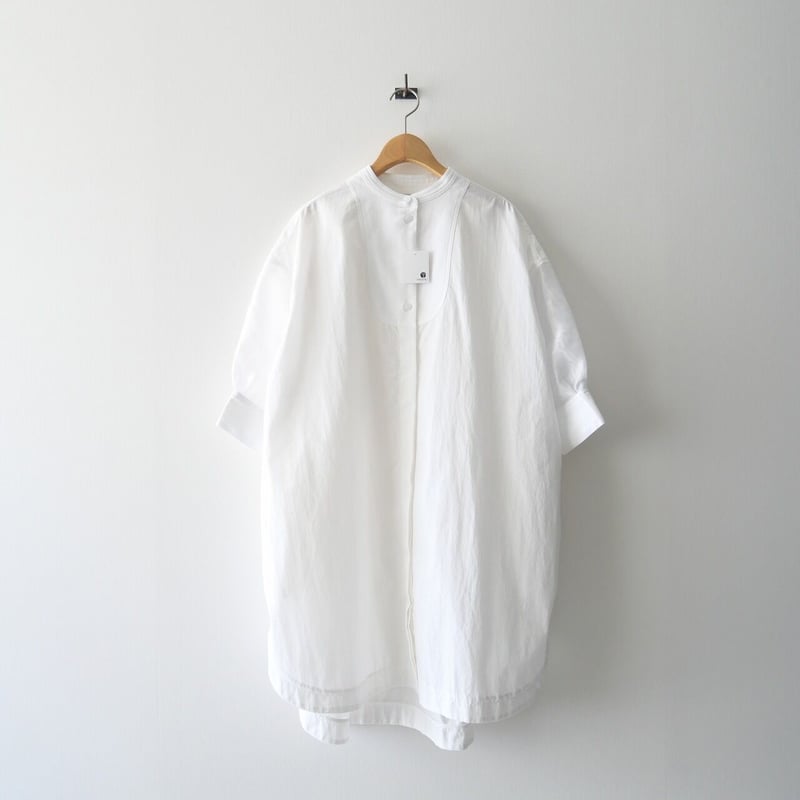 トップスYONFA seethrough shirt tunic 新品未使用 ホワイト - チュニック