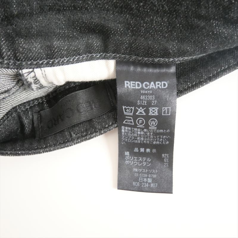 2023 / RED CARD / Ankle Slim tapered 30th Anniv