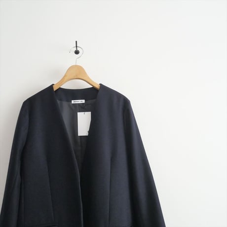 2022AW / DEUXIEME CLASSE / Collarless ブレザー(NAVY) / 22010500801030 / 2402-0647