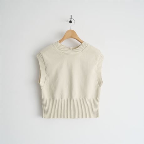 2022SS / AURALEE / DRY COTTON KNIT VEST / A22SV01AD / 2409-0976