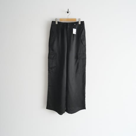 2023SS / L'Appartement / Drape Satin Cargo Pants / 23030560301110 / 2312-0219