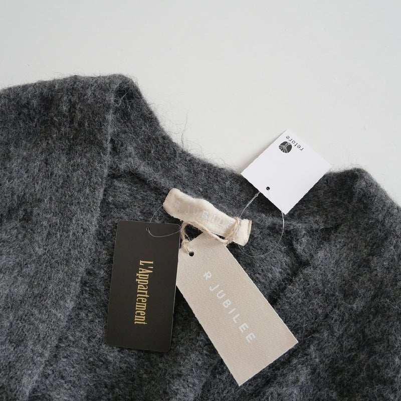 2022 / 未使用 / R JUBILEE / MOHAIR MIX LONG CARDIG
