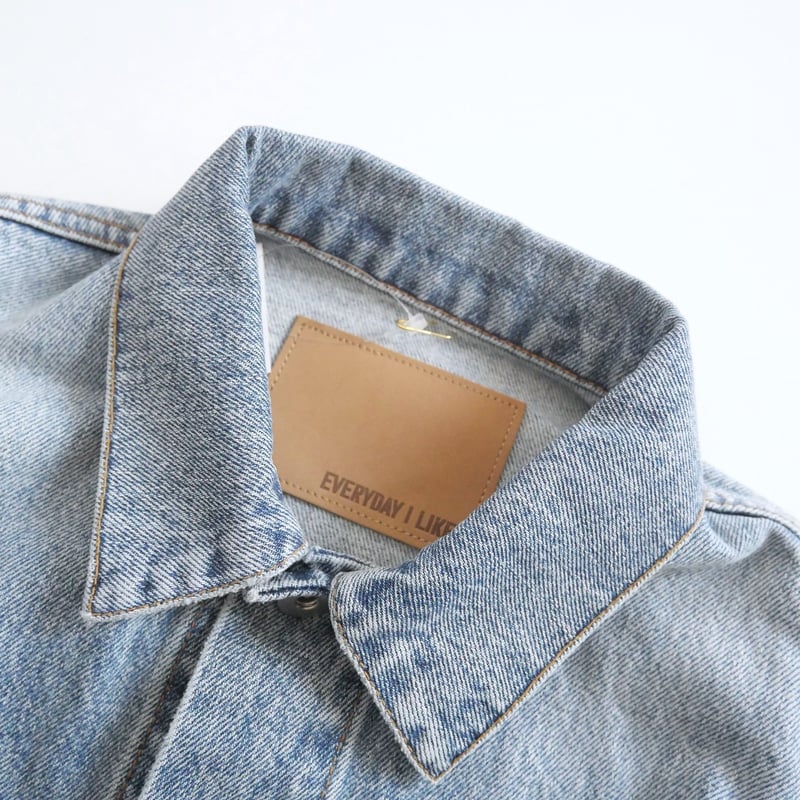 美品 ドゥーズィエムクラス　クロップドデニムジャケット Deuxieme Classe（ドゥーズィエムクラス）の「クロップド デニム