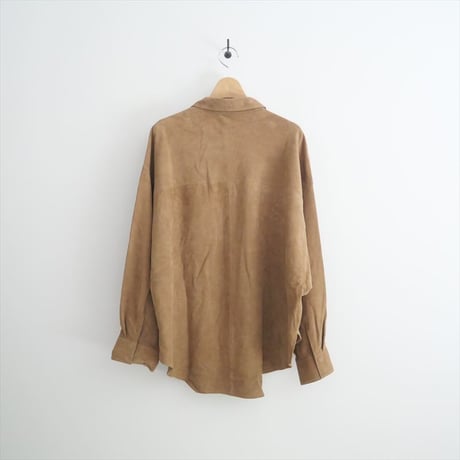 2025AW今季新作・人気完売品 / 未使用 / MUSE de Deuxieme Classe購入品 / OneTeaSpoon / SUEDE DARIA シャツジャケット / 2510-0020