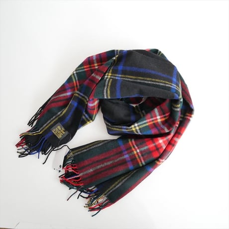 継続販売品 / GLEN PRINCE / ラムズウール チェックストール / 2503-0590
