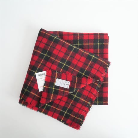 2024AW・人気完売品 / 未使用 / R&D.M.Co-/OLDMANS TAILOR / ウール タータンチェック ブランケット Wallace / 7063 / 2501-0049