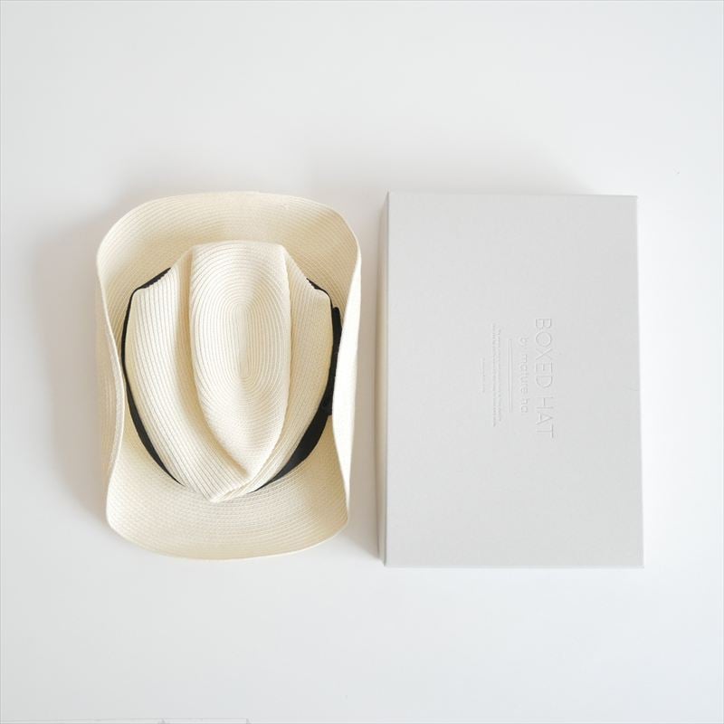 mature ha. / BOXED HAT 7cm brim / 2510-0326 | r
