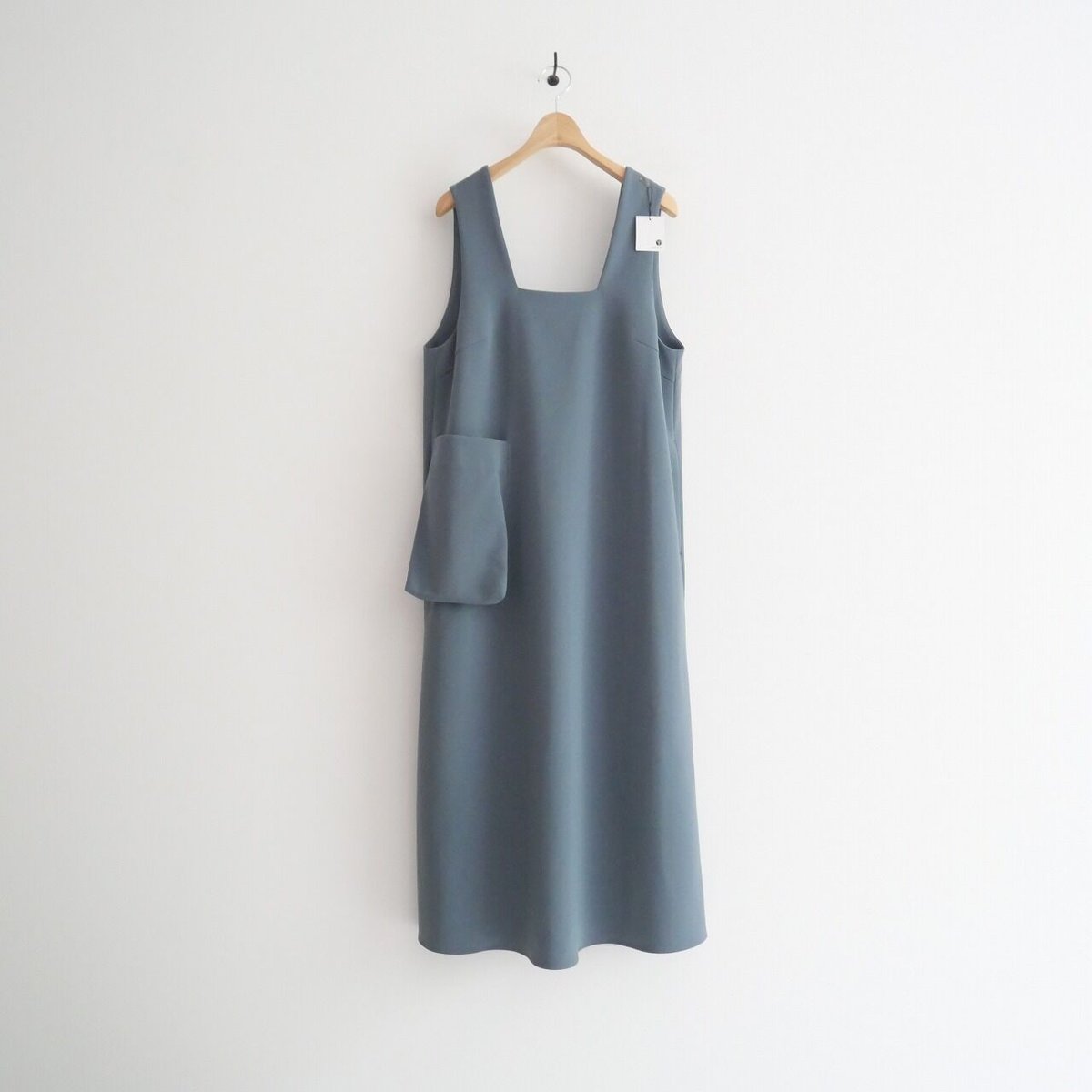 2022 / 未使用 / ENFOLD / SQUARE-NECK LAYERED DRESS 2022 / 未使用 / ENFOLD / SQUARE-NECK LAYERED DRESS