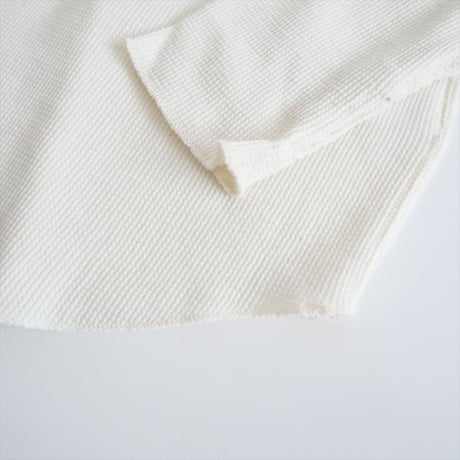 2022AW / 未使用 / DEUXIEME CLASSE / co/ca waffle プルオーバー  / 22070500805030 / 2409-0769