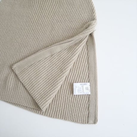 2023AW / L'Appartement購入品 / GOOD GRIEF! / Ribbed Knit Snood / 24080560200410 / 2403-0374