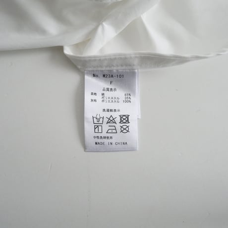 2023 / MACHATT / タイドッキングシャツ / 23020128 / 2402-0533