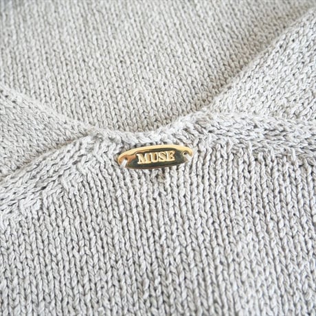 2024SS・人気完売品 / DEUXIEME CLASSE / Lily Linen Vネック ベスト / 24080500419010 / 2412-0269