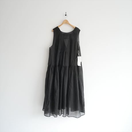 2025SS / 未使用 / conges payes / インドチェックシアーワンピース / B0152RFA039 / 2511-0221