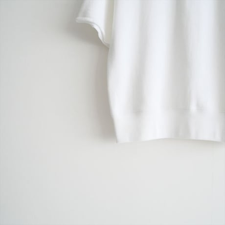 2022SS / L'Appartement購入品 / LOOPWHEELER x LOWERCASE / Half Sleeve Sweat / 22070570004610 / 2405-1064