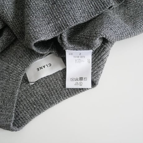 2023AW / CLANE / H/N RIB KNIT TOPS / 15106-2272 / 2401-0093