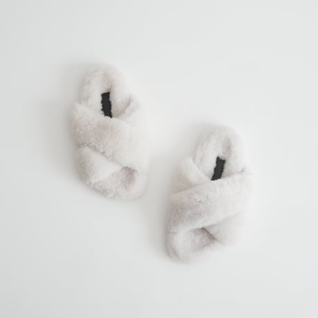 L'Appartement購入品 / YVES SALOMON / MOUTON SLIPPON / 24093570000730 / 2603-1098