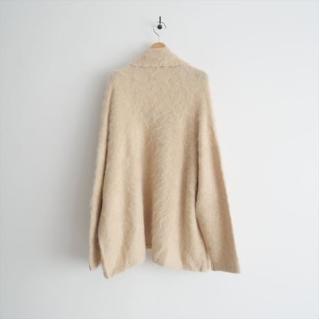 2023AW / 未使用 / FRAMeWORK / ALPACA MIX FUR ガウンカーディガン / 23080220206040 / 2402-0510